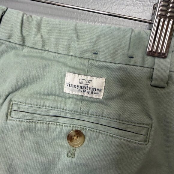 VINEYARD VINES sage green chino shorts size youth 14 - Picture 4 of 7